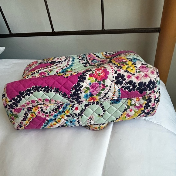Vera Bradley Multicolor Floral Quilted Tote - Picture 4 of 6